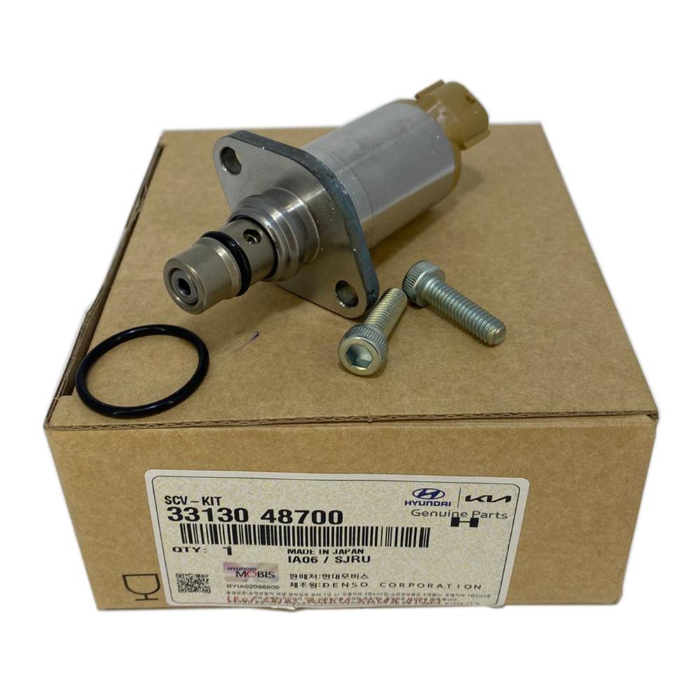 Регулятор-дозатор давления ТНВД Hyundai HD-65/72/78 D4DD/D4GA/D6GA Е-3/4/5 | Isuzu NQR75 4HK1 Е-3 | Оригинал (Hyundai Mobis)